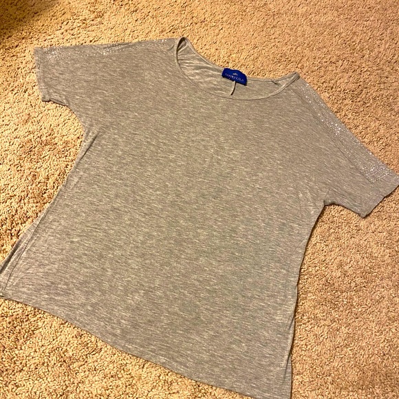 Worn ONCE Heather Grey with silver detail SOFT - Picture 4 of 7